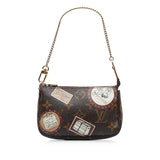 Louis Vuitton Monogram Patch Mini Pochette Accessoires (SHG-QoHOG6)