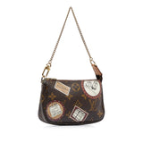 Louis Vuitton Monogram Patch Mini Pochette Accessoires (SHG-QoHOG6)