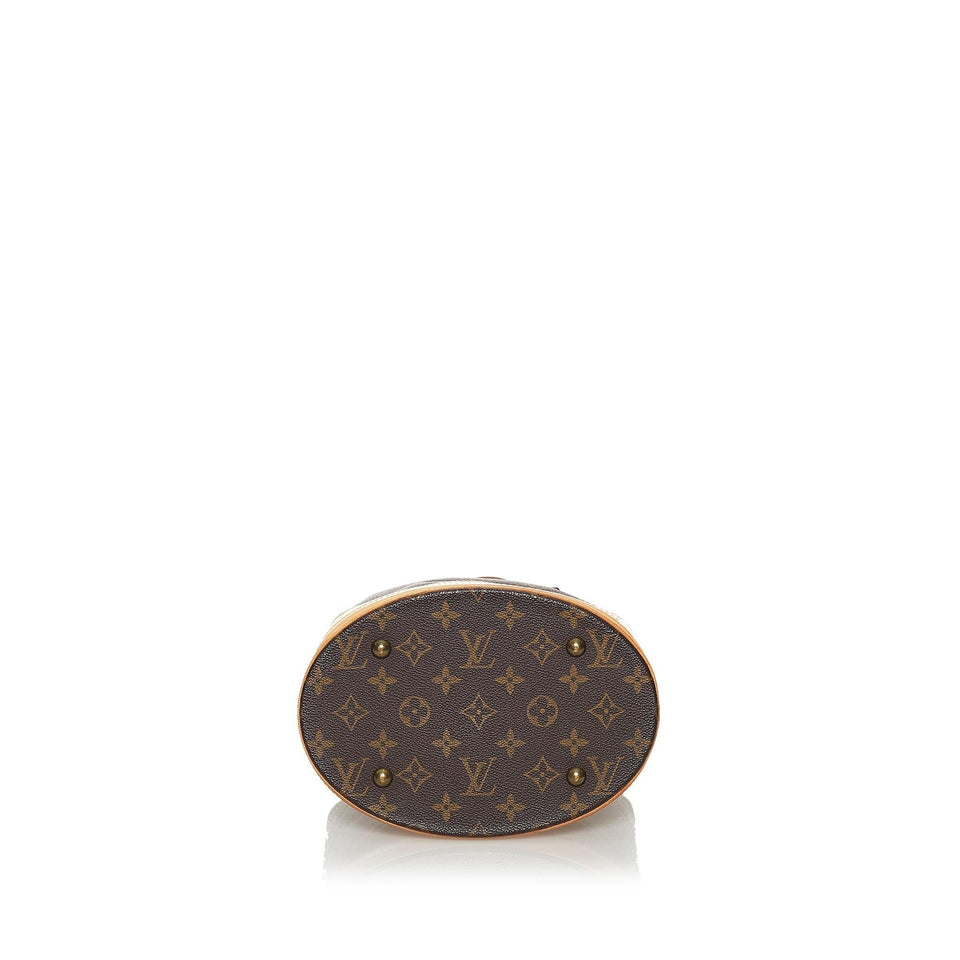 Louis Vuitton Monogram Petit Bucket (SHG-33299)