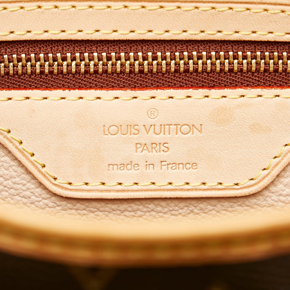 Louis Vuitton Monogram Petit Bucket (SHG-36325)