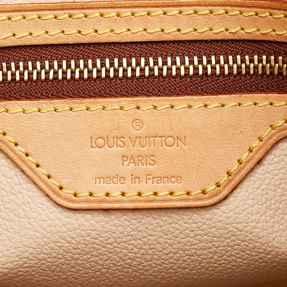Louis Vuitton Monogram Petit Bucket (SHG-7TTln9)