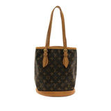 Louis Vuitton Monogram Petit Bucket (SHG-8UOglS)