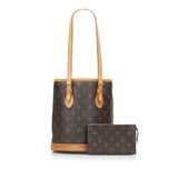 Louis Vuitton Monogram Petit Bucket (SHG-XqlCtj)
