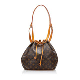 Louis Vuitton Monogram Petit Noe (SHG-jjSsDJ)
