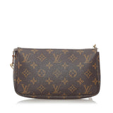 Louis Vuitton Monogram Pochette Accessoires Long Strap (SHG-31486)