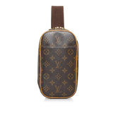 Louis Vuitton Monogram Pochette Gange (SHG-wfi0Bu)