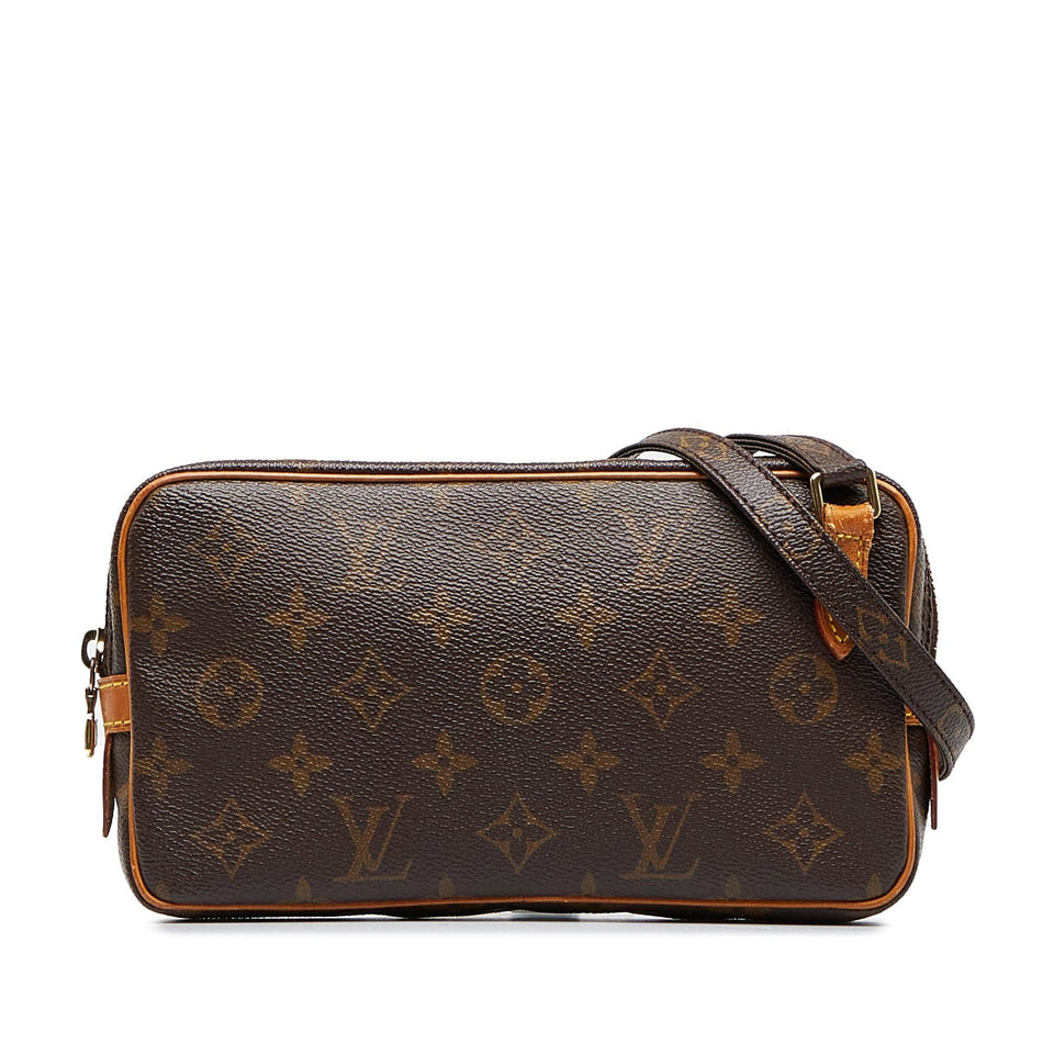 Louis Vuitton Monogram Pochette Marly Bandouliere (SHG-eyrZCY)
