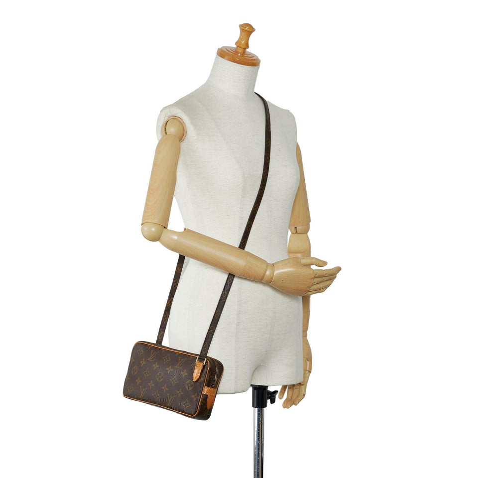 Louis Vuitton Monogram Pochette Marly Bandouliere (SHG-eyrZCY)