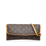Louis Vuitton Monogram Pochette Twin GM (SHG-NWMYBw)