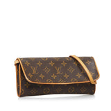 Louis Vuitton Monogram Pochette Twin GM (SHG-NWMYBw)