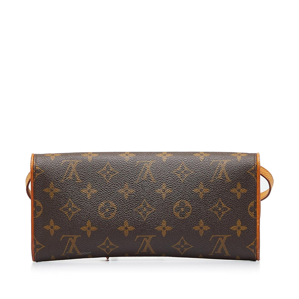 Louis Vuitton Monogram Pochette Twin GM (SHG-CMo6pq)