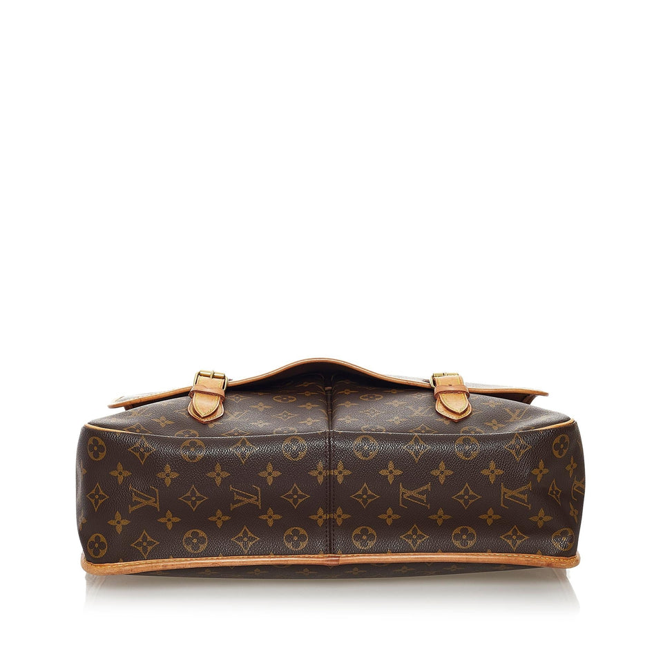 Louis Vuitton Monogram Sac Gibeciere GM (SHG-33315)