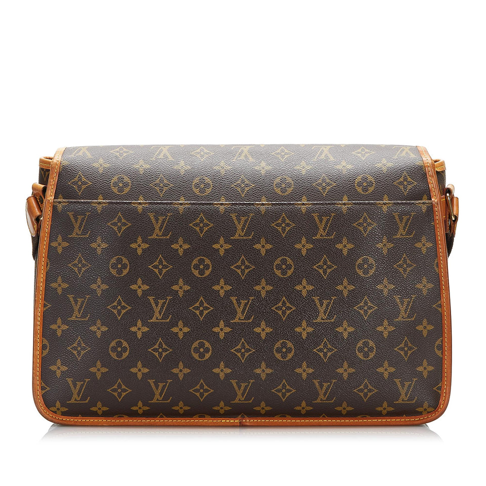 Louis Vuitton Monogram Sac Gibeciere GM (SHG-X8pgl5)