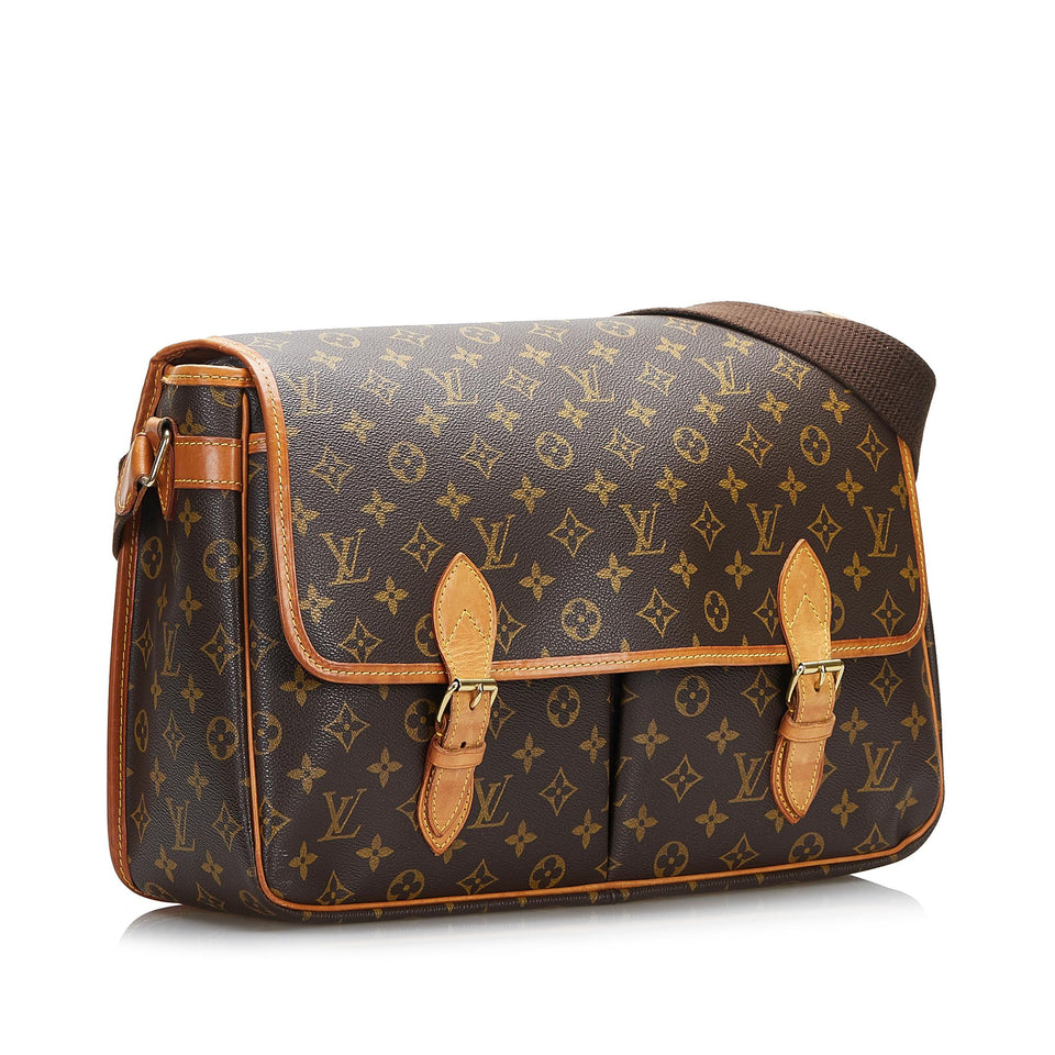 Louis Vuitton Monogram Sac Gibeciere GM (SHG-X8pgl5)