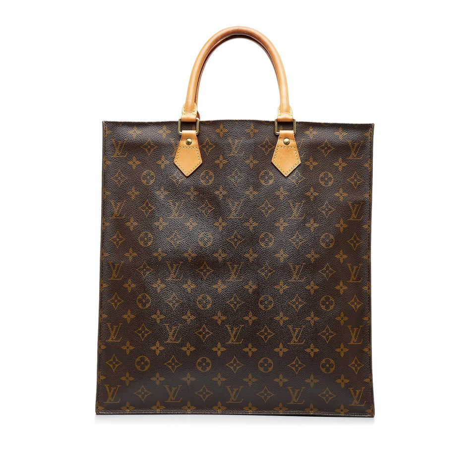 Louis Vuitton Monogram Sac Plat (SHG-DhteE2)