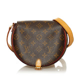 Louis Vuitton Monogram Sac Tambourine (SHG-36739)