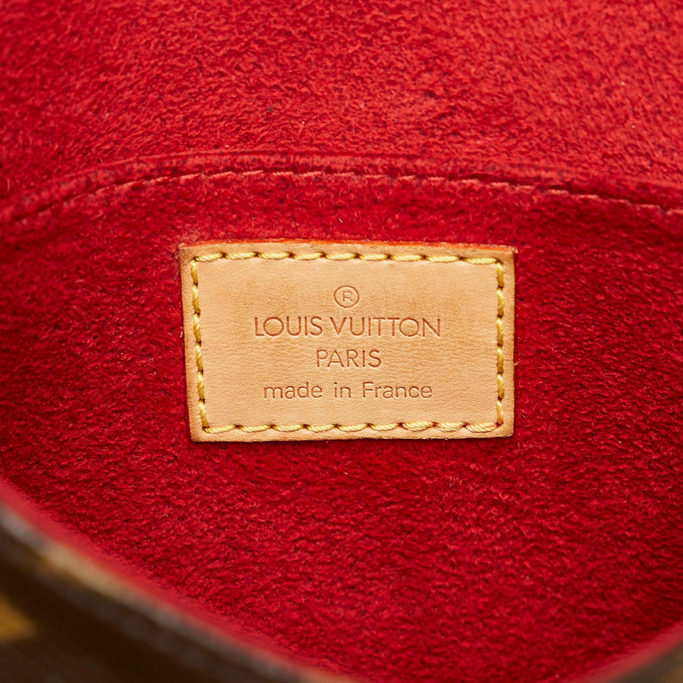 Louis Vuitton Monogram Sac Tambourine (SHG-36739)