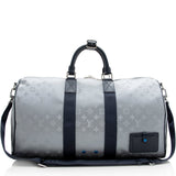 Louis Vuitton Monogram Satellite Bandouliere Keepall 50 Duffel Bag (SHF-20808)