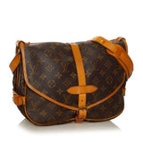 Louis Vuitton Monogram Saumur 30 (SHG-34457)
