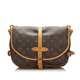 Louis Vuitton Monogram Saumur 30 (SHG-36942)