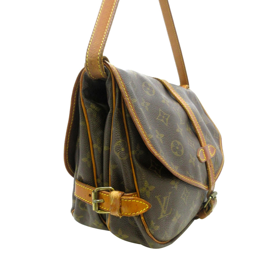Louis Vuitton Monogram Saumur 30 (SHG-37148)