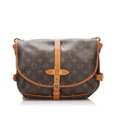 Louis Vuitton Monogram Saumur 30 (SHG-aTnHDs)