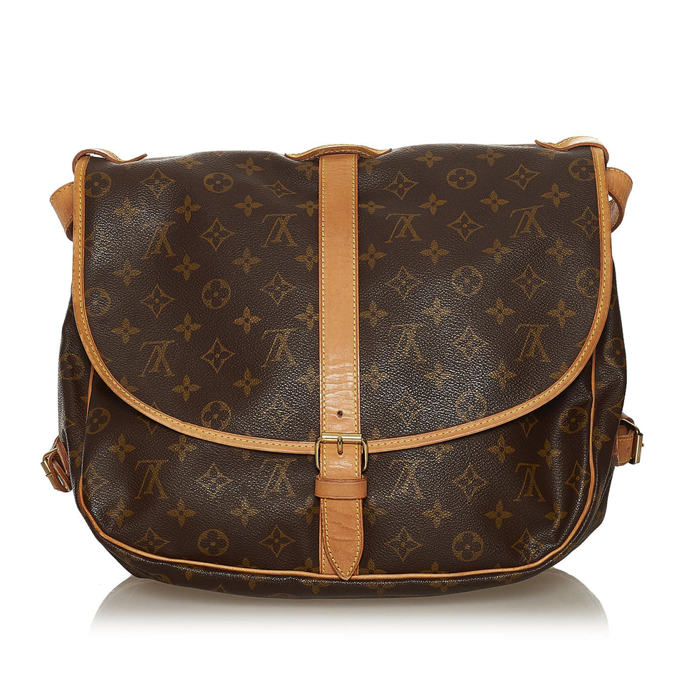 Louis Vuitton Monogram Saumur 35 (SHG-34374)