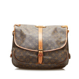 Louis Vuitton Monogram Saumur 35 (SHG-35568)