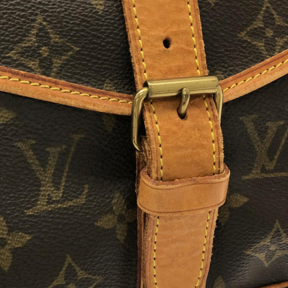 Louis Vuitton Monogram Saumur 35 (SHG-gu64rO)