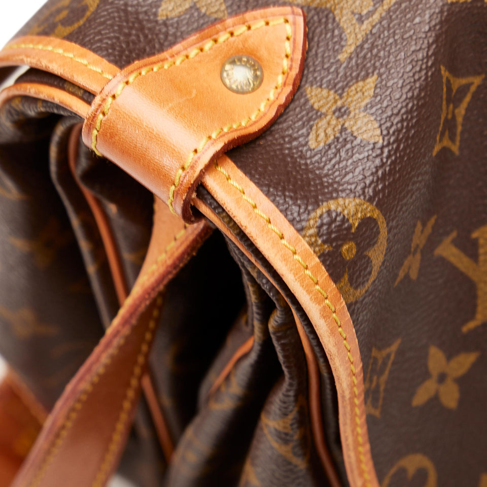 Louis Vuitton Monogram Saumur 35 (SHG-0UqiAX)