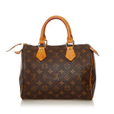 Louis Vuitton Monogram Speedy 25 (SHG-35136)
