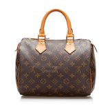 Louis Vuitton Monogram Speedy 25 (SHG-37545)