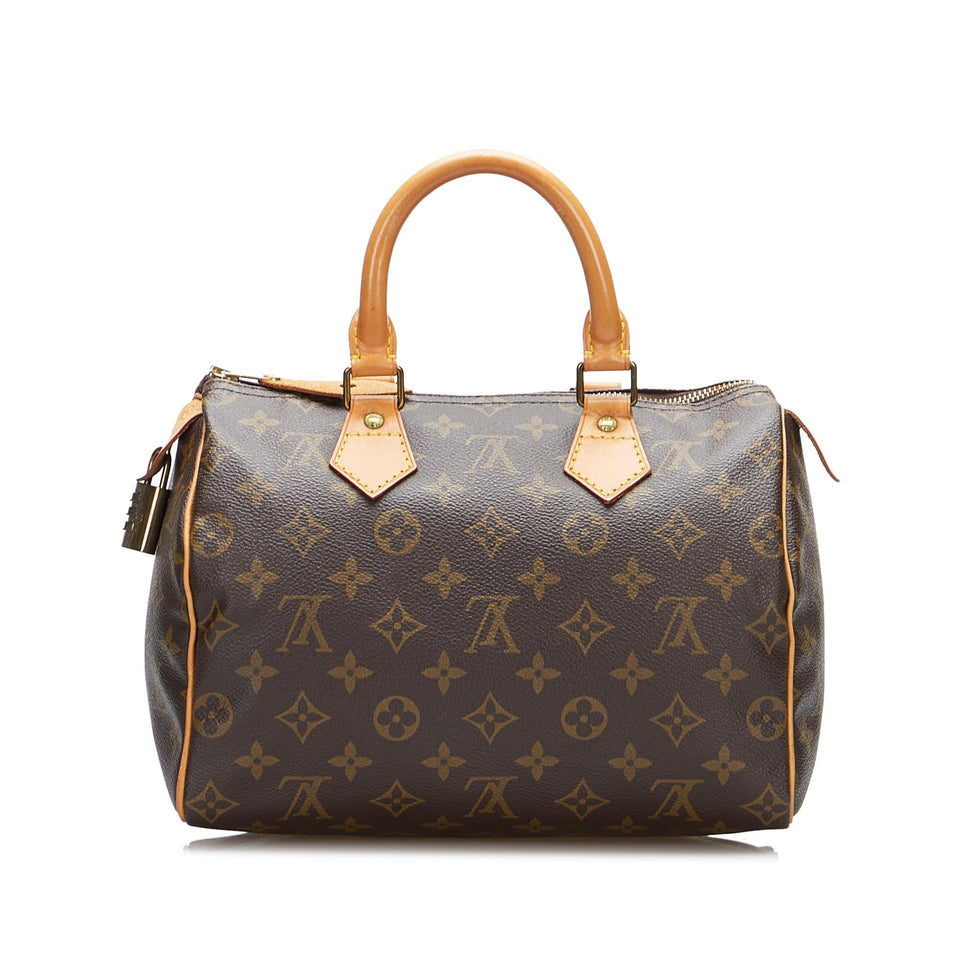 Louis Vuitton Monogram Speedy 25 (SHG-ntjhFk)