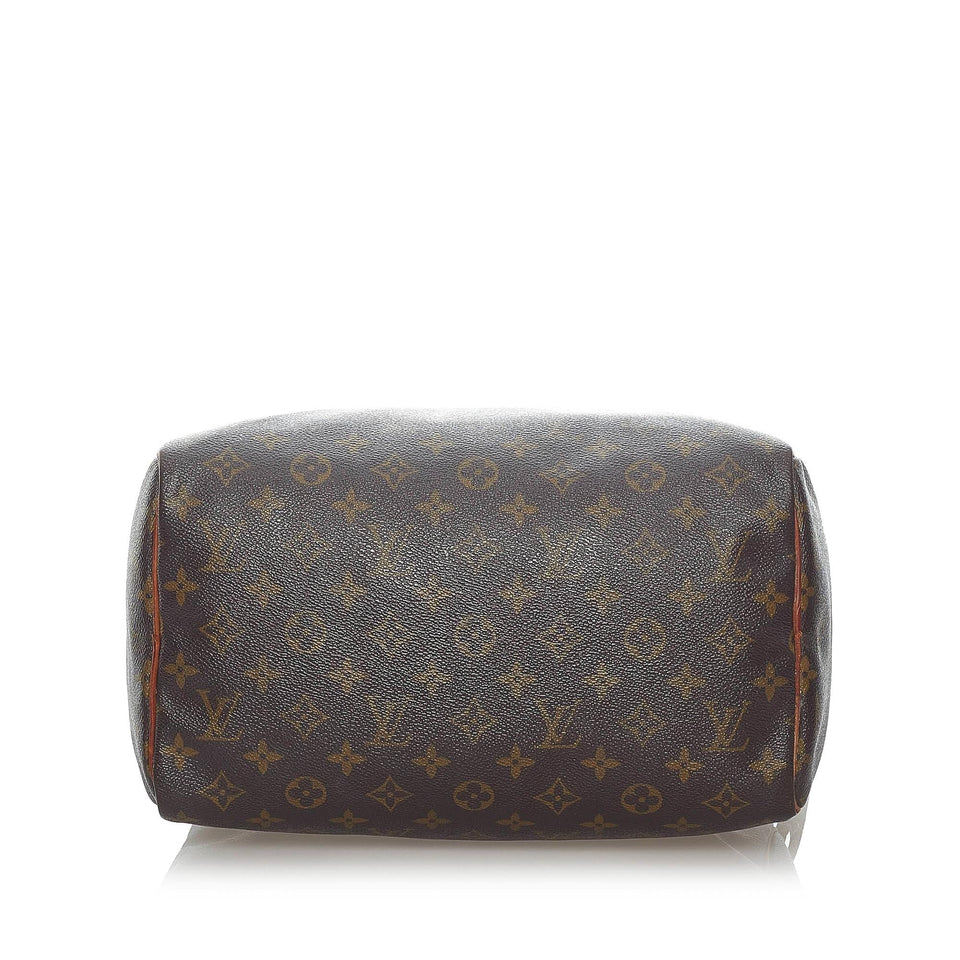 Louis Vuitton Monogram Speedy 30 (SHG-31632)