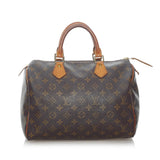 Louis Vuitton Monogram Speedy 30 (SHG-31632)