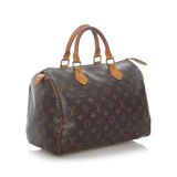 Louis Vuitton Monogram Speedy 30 (SHG-31632)