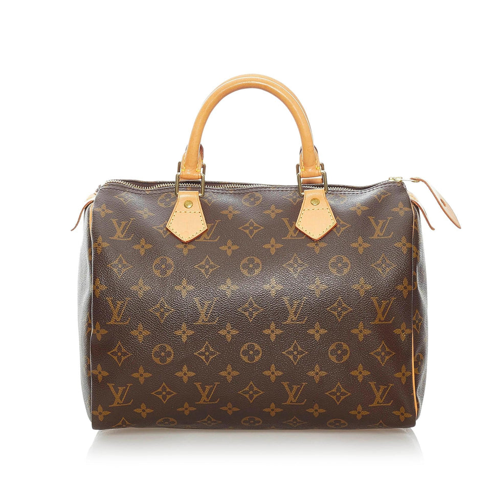 Louis Vuitton Monogram Speedy 30 (SHG-32259)