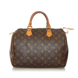 Louis Vuitton Monogram Speedy 30 (SHG-34582)