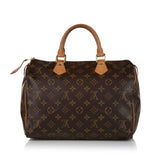 Louis Vuitton Monogram Speedy 30 (SHG-35146)
