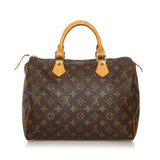 Louis Vuitton Monogram Speedy 30 (SHG-35167)