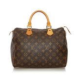 Louis Vuitton Monogram Speedy 30 (SHG-35167)