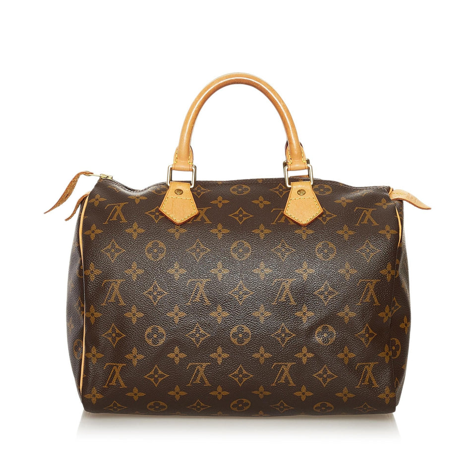 Louis Vuitton Monogram Speedy 30 (SHG-35181)