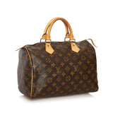 Louis Vuitton Monogram Speedy 30 (SHG-35181)