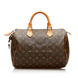 Louis Vuitton Monogram Speedy 30 (SHG-35780)