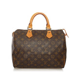 Louis Vuitton Monogram Speedy 30 (SHG-36297)
