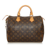 Louis Vuitton Monogram Speedy 30 (SHG-36553)