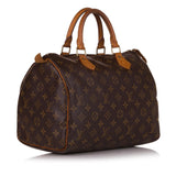 Louis Vuitton Monogram Speedy 30 (SHG-36596)
