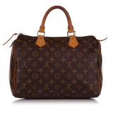 Louis Vuitton Monogram Speedy 30 (SHG-36597)