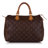 Louis Vuitton Monogram Speedy 30 (SHG-36597)