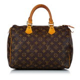 Louis Vuitton Monogram Speedy 30 (SHG-36622)